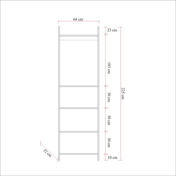 Image du produit Hanah Home Axel (64 x 52 x 225 cm)