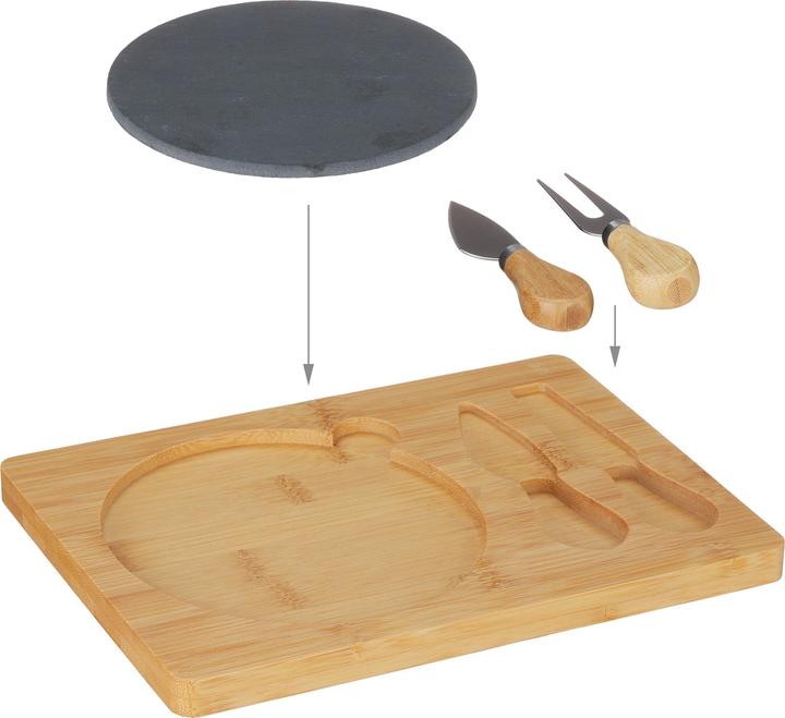 Immagine prodotto Relaxdays Set di taglieri di formaggio