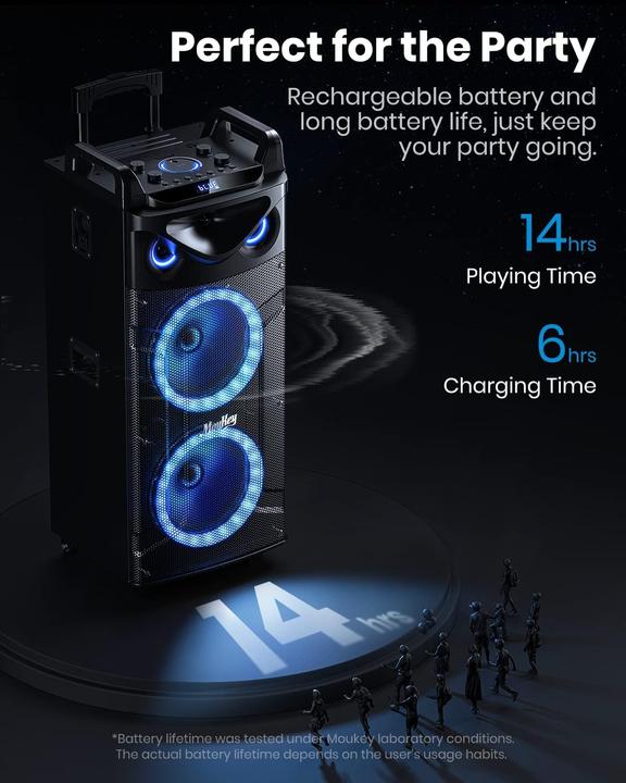 Image du produit MouKey MK3024 - Système de karaoké (Actif)