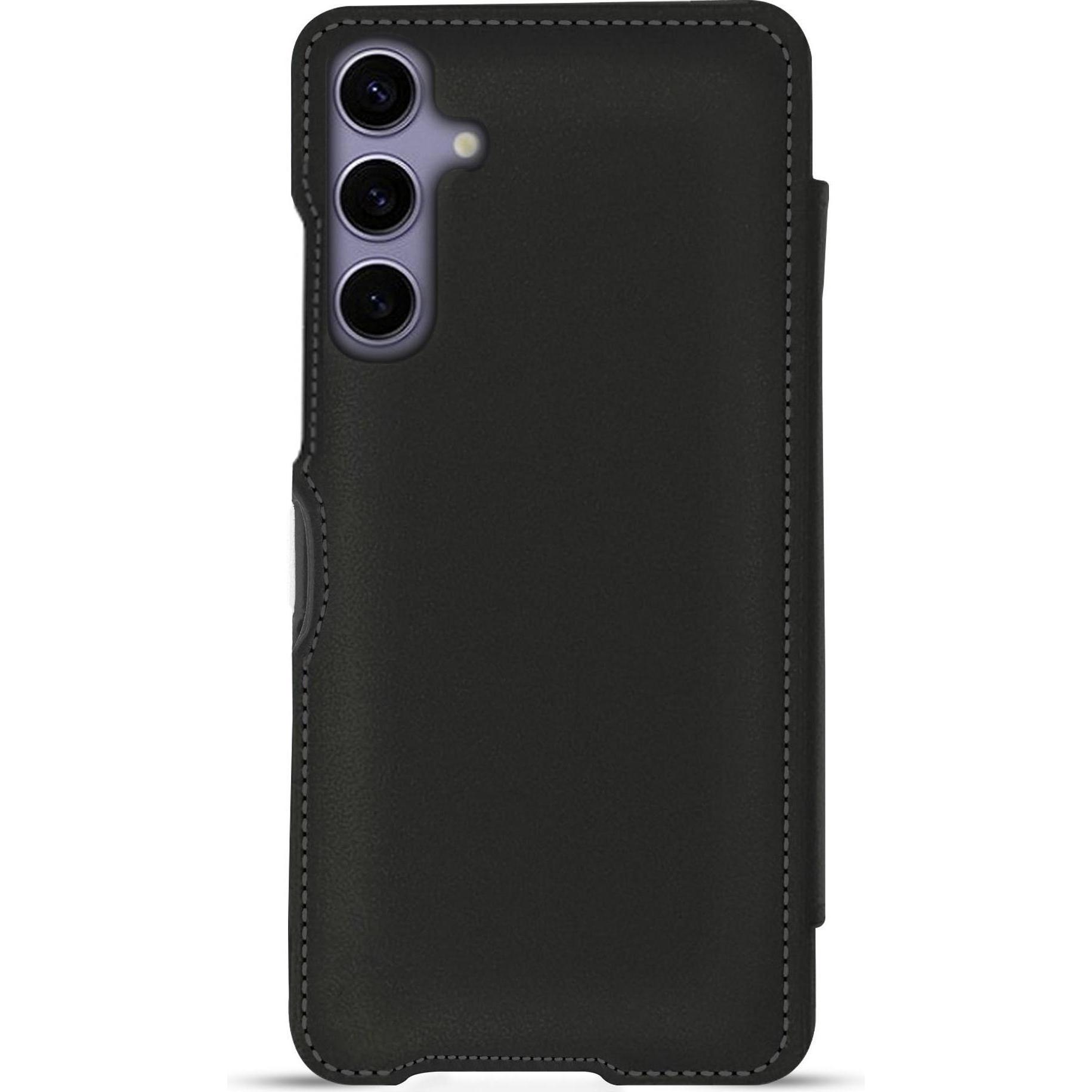 Thumbnail - Noreve Lederschutzhülle horizontal (Samsung Galaxy S24+), Smartphone Hülle, Rot