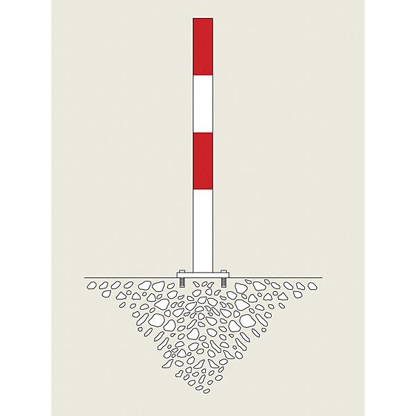 Actual product image kaiserkraft Barrier post