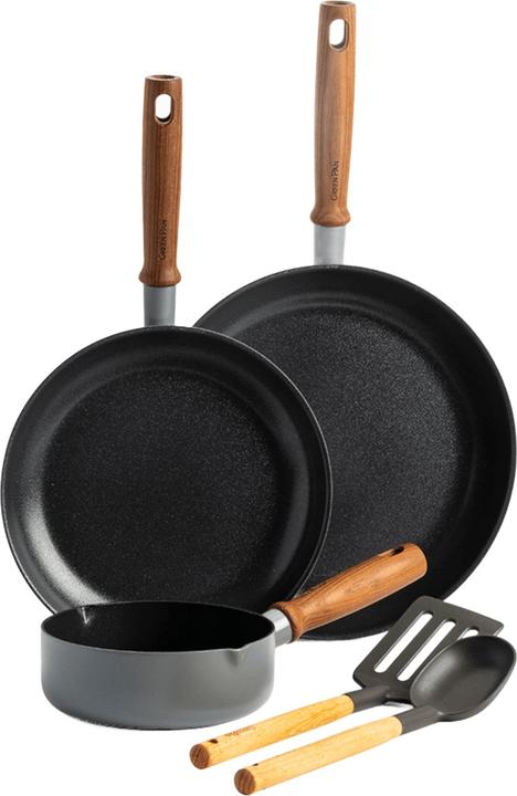 Actual product image Greenpan Mayflower Pro breakdown kit - 5 delig - PFAS-vrij (28 cm, Pan set + pot set, Aluminium)