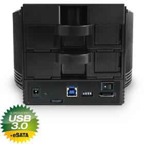 Actual product image Fantec SQ-X2RU3e black (3.5")