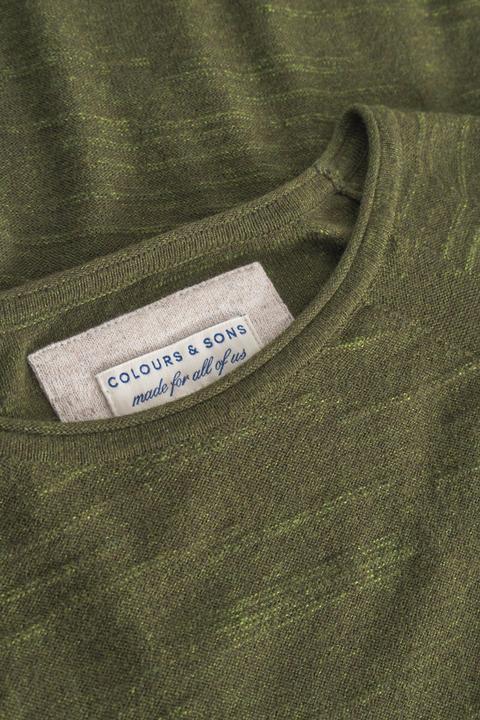Actual product image Colours & Sons Roundneck slub jumper (L)