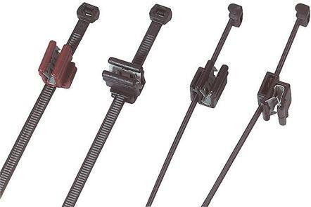 Actual product image HellermannTyton CABLE TIE T50ROSEC5A-MC5 (Fixing loops, 200 mm, 500 pcs.)