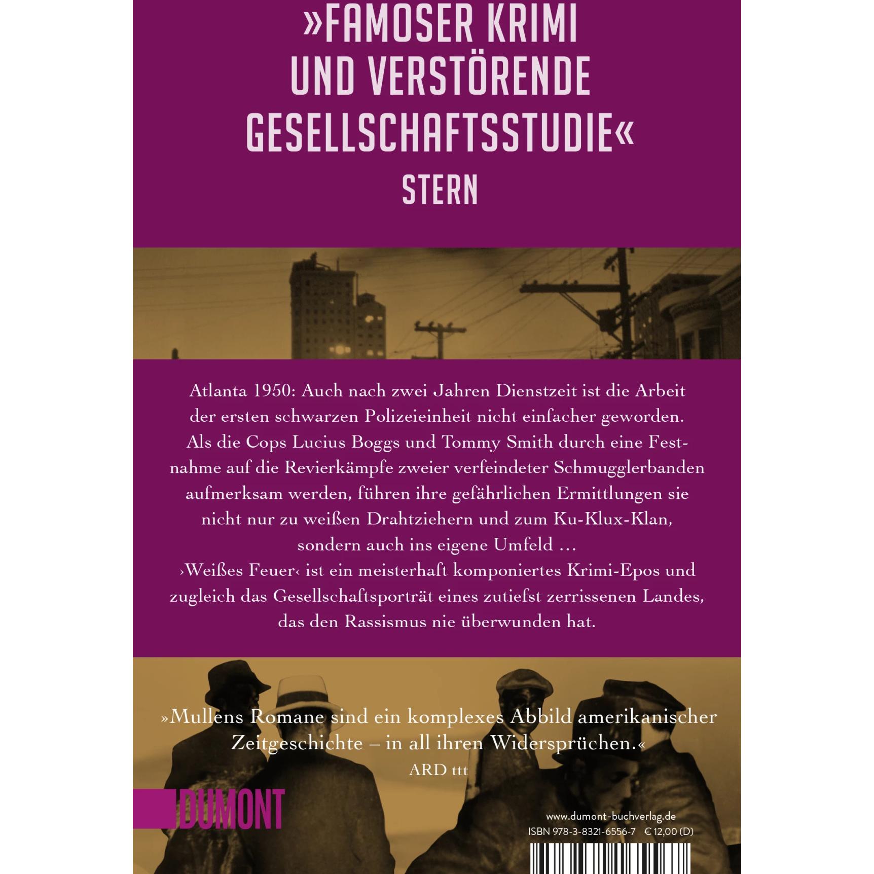 Thumbnail - Weisses Feuer (Darktown 2), Belletristik von Thomas Mullen