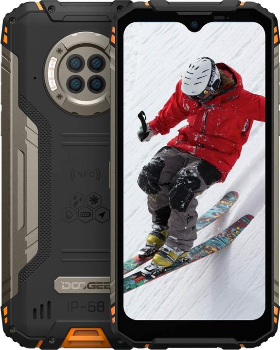 Produktbild Doogee S96 Pro (128 GB, Fire Orange, 6.22", Dual SIM + SD, 48 Mpx, 4G)
