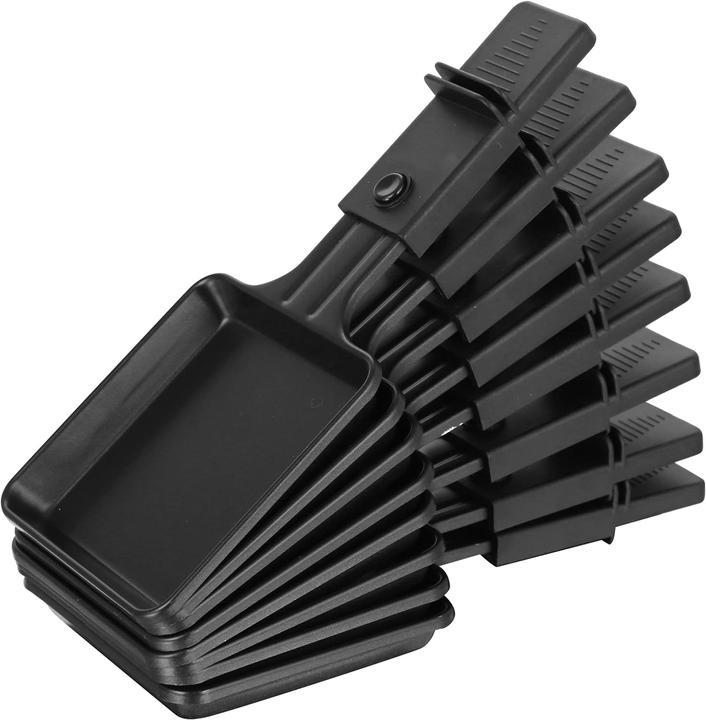 Actual product image Emerio Raclette grill, 8 pans, non-stick stone and grill plate