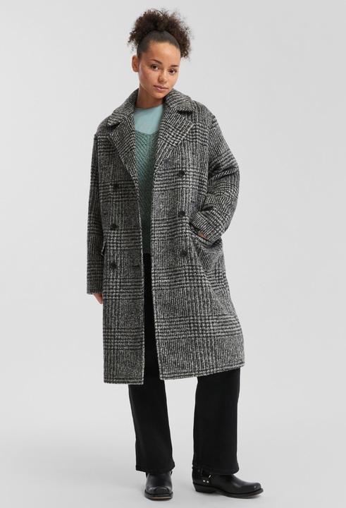 Produktbild S.Oliver Strickpullover Melierter Pullover mit überschnittener Schulter (S)