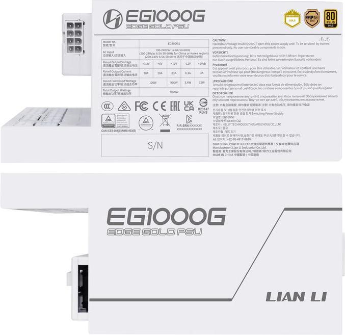 Immagine prodotto Lian-Li Edge Gold (1000 W)