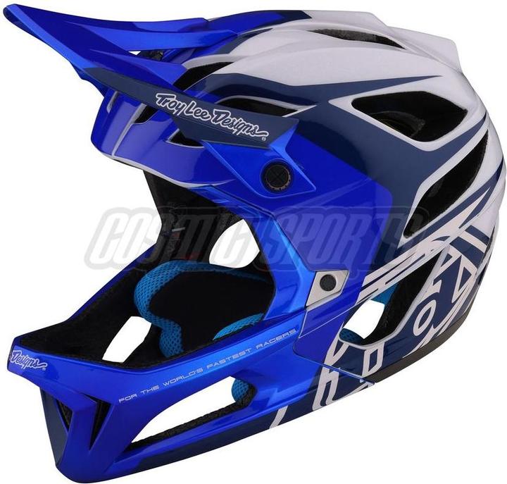 Actual product image Troy Lee Designs Stage MIPS helmet, Valance, blue, XS/S | 54-56cm (54 - 56 cm)