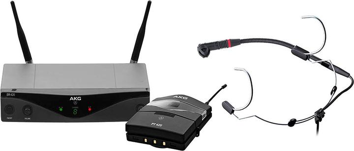 Actual product image AKG WMS420 Headworn Set 530-559 MHz BA