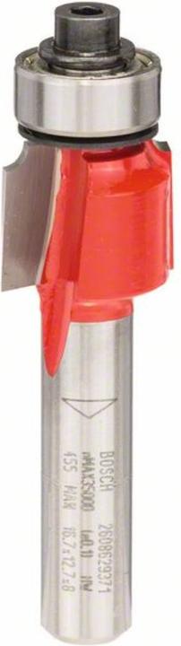 Produktbild Bosch Professional Zubehör Abrundfräser Expert for Wood, 8 mm, D 16,7 mm, R1 2 mm, L 12,7 mm, G 55 mm
