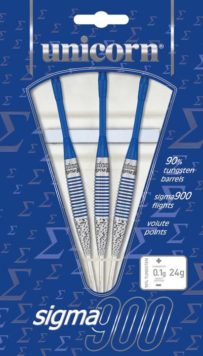 Produktbild Unicorn Sigma 900 Steel Darts 1 Satz (24 g)