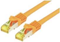 Productafbeelding M-Cab CAT7 S-FTP-PIMF-LSZH-0,25M-ORA (SF/UTP, CAT7, 0.25 m)