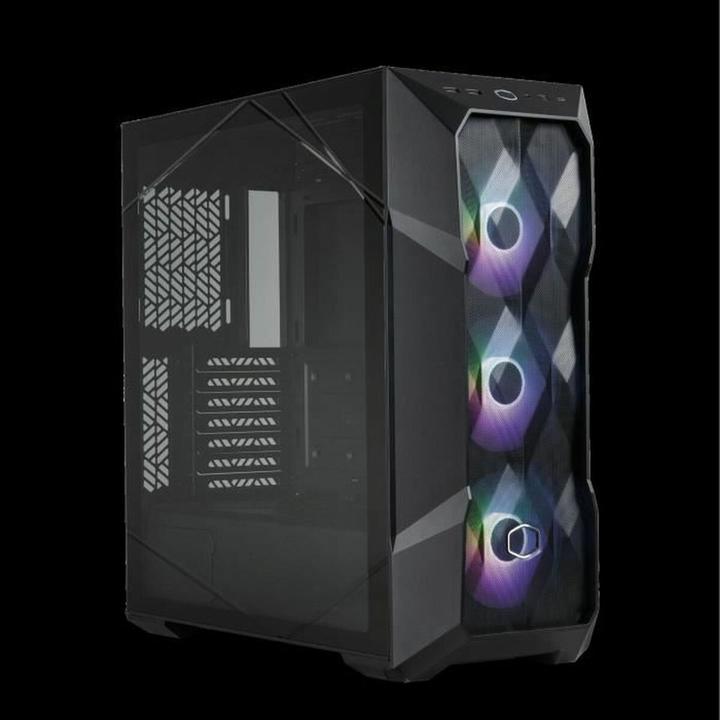 Actual product image Cooler Master Go CoolerMaster MasterBox TD500 ARGB V2 Black (mATX, Mini-ITX, ATX, SSI CEB)