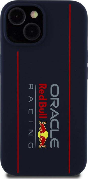 Productafbeelding Red Bull Racing - Silicone Oversize Vertical Logo MagSafe (RBHMP15S24SIOLRV) - iPhone 15 - Navy (Apple iPhone 15)