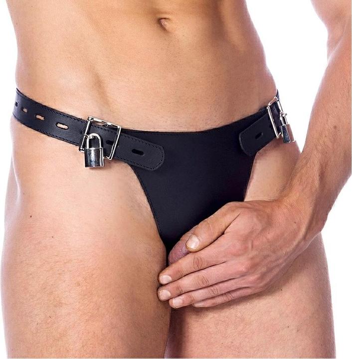 Actual product image Rimba Chastity belt with lock