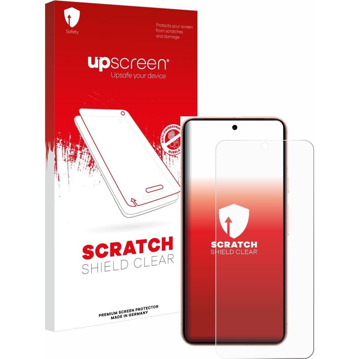 upscreen Scratch Shield Displayschutz (1 Stück, Google Pixel 8), Smartphone Schutzfolie, Transparent