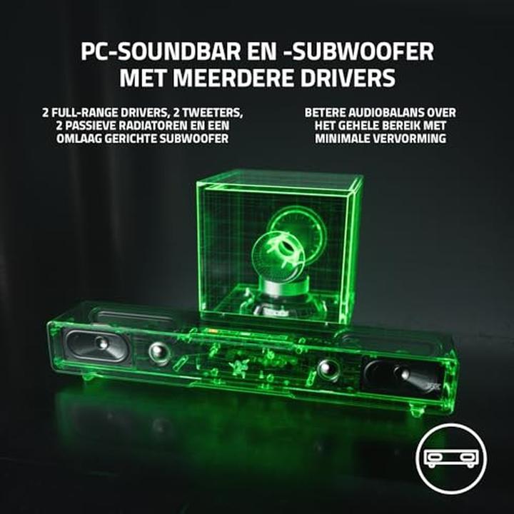 Actual product image Razer Leviathan V2 (65 W, 7.1 Channel)
