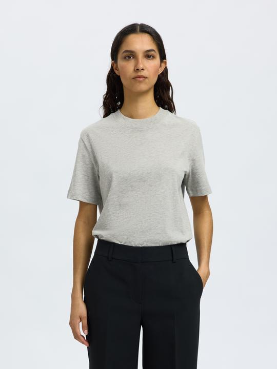 Actual product image Selected Mock Neck T-Shirt (XXL)
