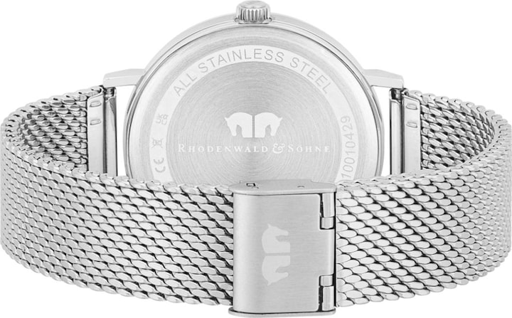 Produktbild Quarzuhr Arakon II Edelstahl Silber - 34110 (Analoguhr, 42 mm)