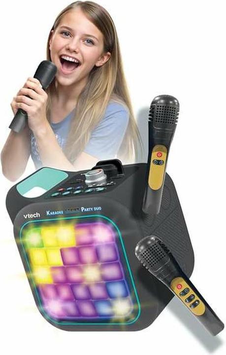 Produktbild VTech Bluetooth Lautsprecher mit Karaoke Mikrofon Duo Golden edition