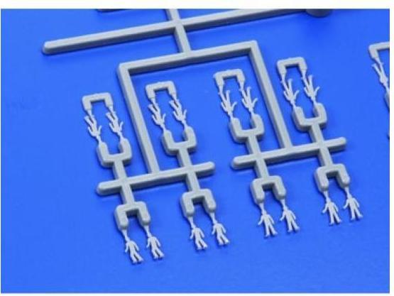 Actual product image Tamiya Crew set 1:350