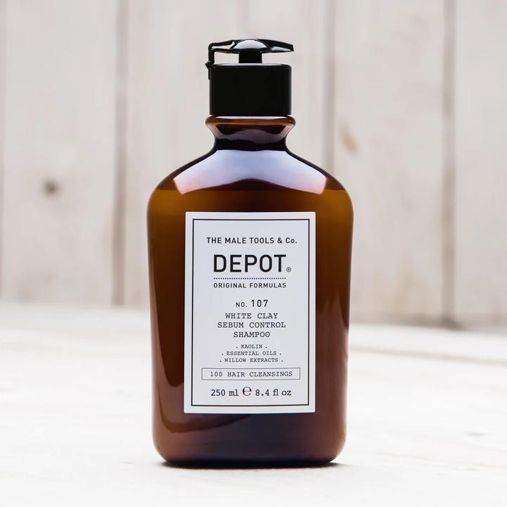 Actual product image Depot - No. 107 White Clay Sebum Control Shampoo - 250 ml (250 ml)