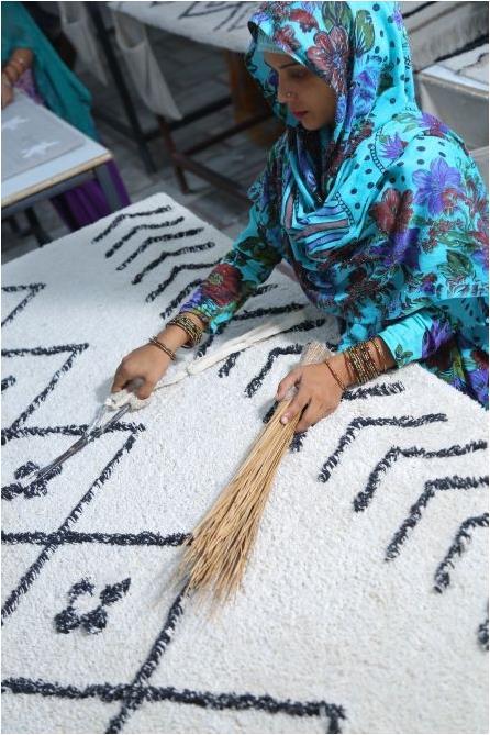 Actual product image Lorena Canals Rhombs (140 x 210 cm)