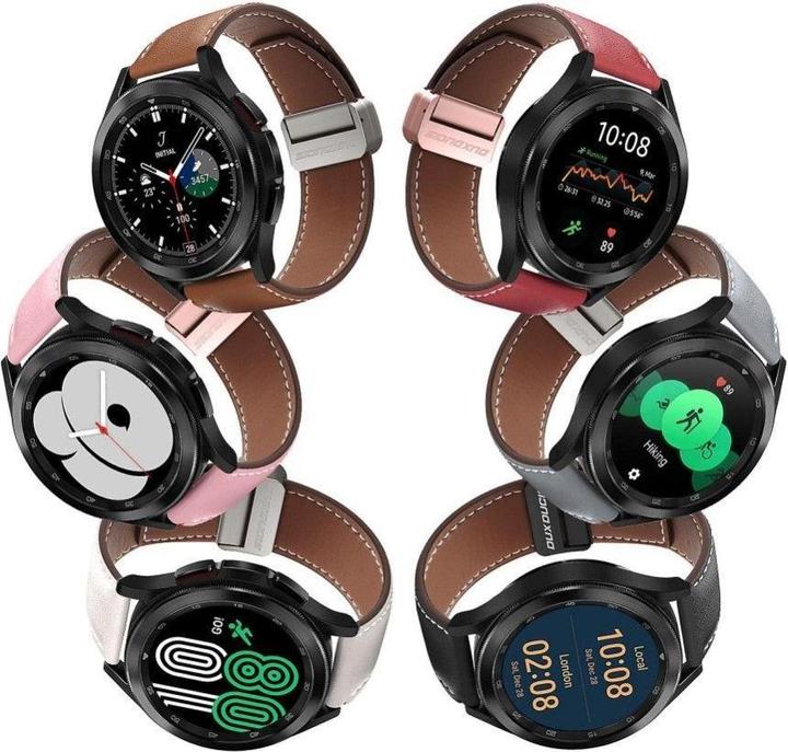 Actual product image Dux Ducis YA bracelet (38 mm, 40 mm, 41 mm, Genuine leather, Apple Watch Series 3, Apple Watch Series 4, Apple Watch Series 5, Apple Watch Series 6, Apple Watch Series 7, Apple Watch Series 8, Apple Watch Series 9, Apple Watch SE, Apple Watch Series 1, Apple Watch Series 2)