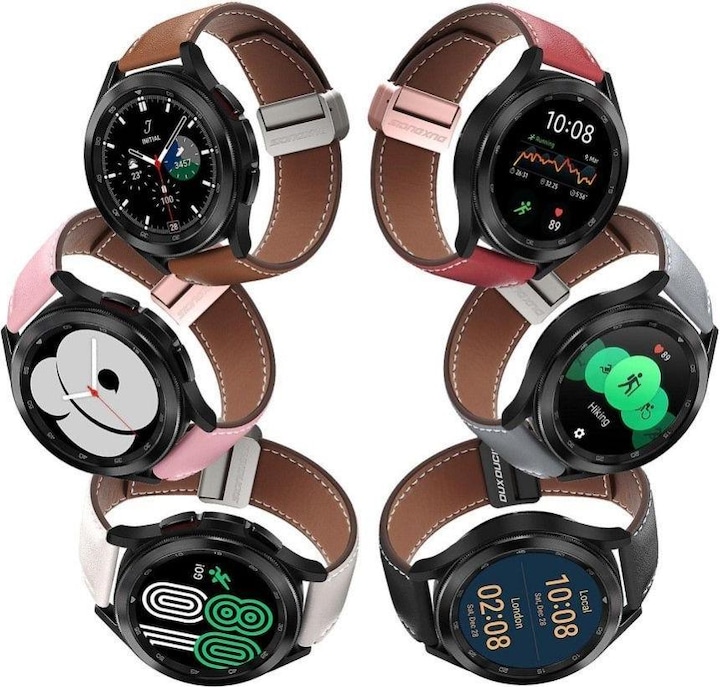 Actual product image Dux Ducis YA bracelet (38 mm, 40 mm, 41 mm, Genuine leather, Apple Watch Series 3, Apple Watch Series 4, Apple Watch Series 5, Apple Watch Series 6, Apple Watch Series 7, Apple Watch Series 8, Apple Watch Series 9, Apple Watch SE, Apple Watch Series 1, Apple Watch Series 2)