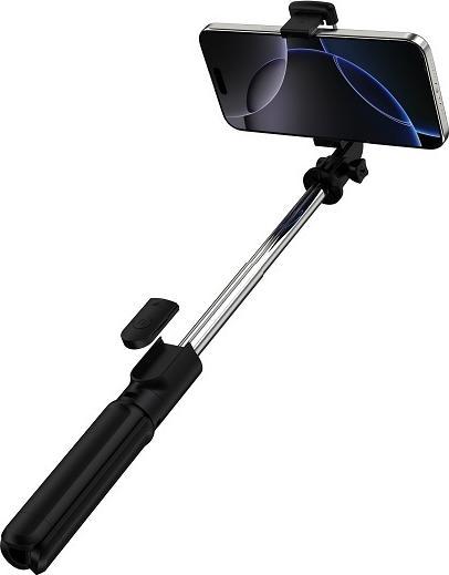 Actual product image Devia selfie stick Bluetooth tripod ES083 black