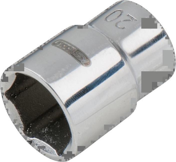 Actual product image KS Tools STAINLESS STEEL 1/2" socket (27 mm)