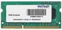 Produktbild Patriot PC3-12800 Speichermodul GB DDR3 (1 x 4GB, 1600 MHz, DDR3-RAM, SO-DIMM)