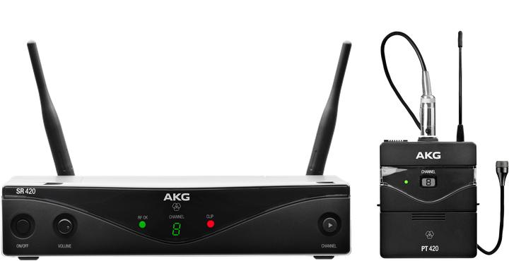Actual product image AKG WMS420 Headworn Set 530-559 MHz BA