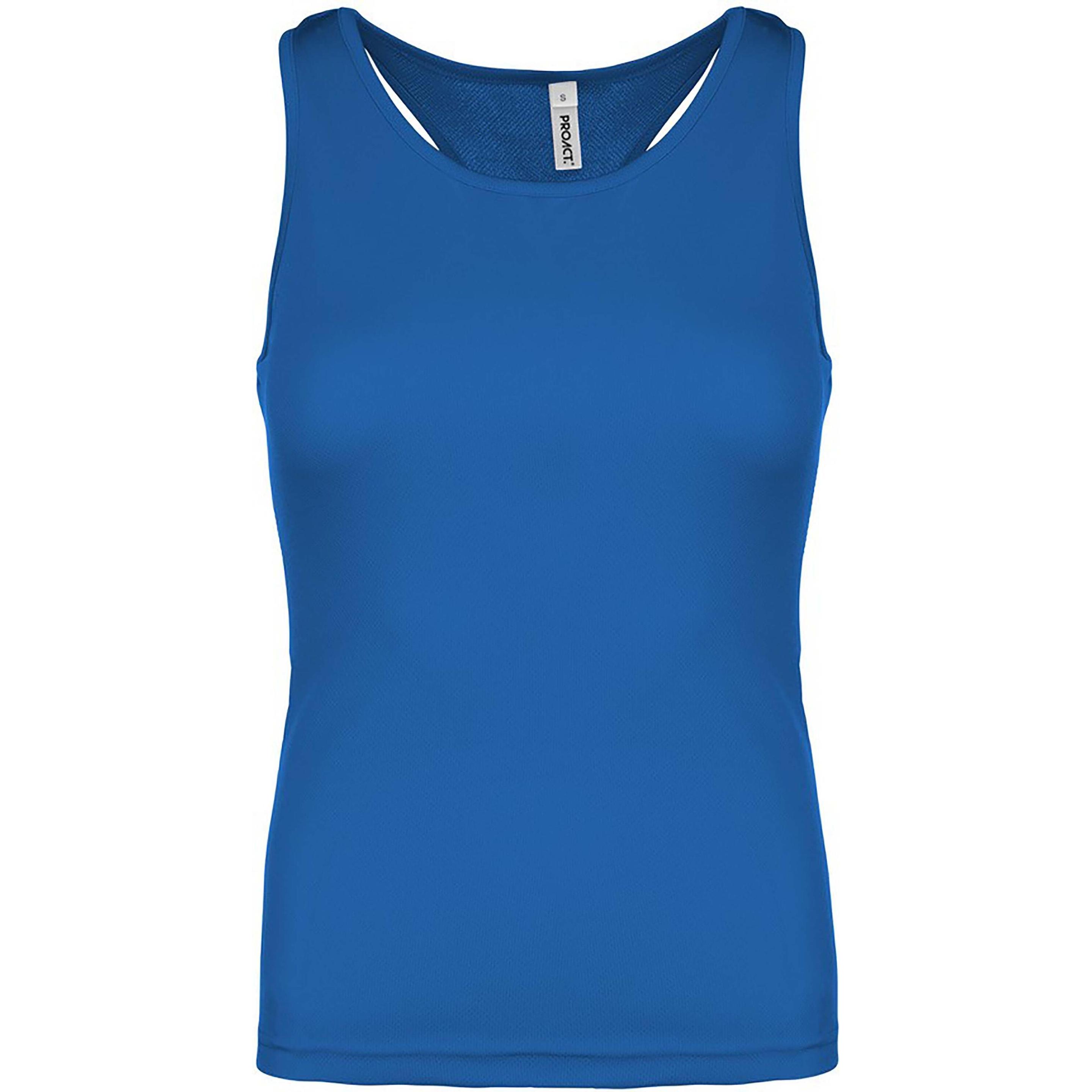 Proact, Damen, Sportshirt, Sport (L), Blau, L