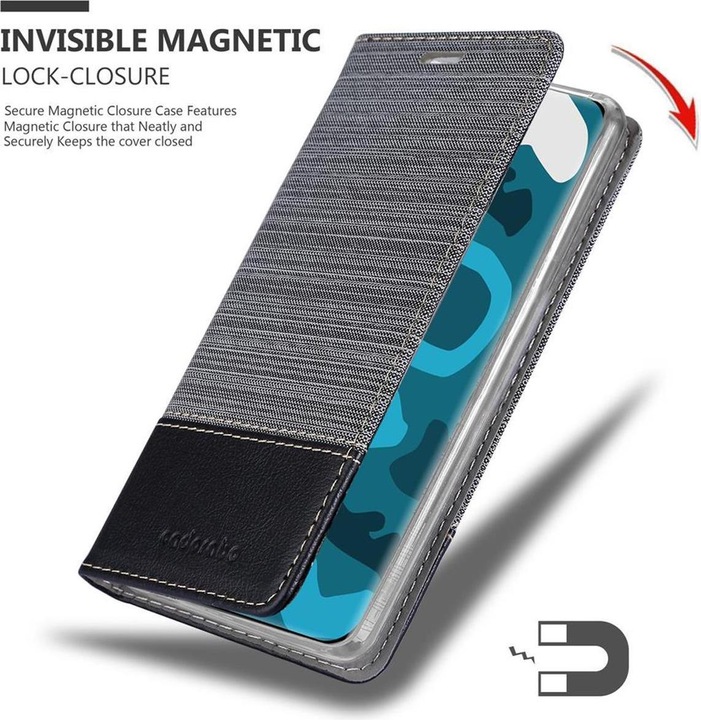 Actual product image Cadorabo Book Jeans Optics Cover (Huawei P40 Pro+)