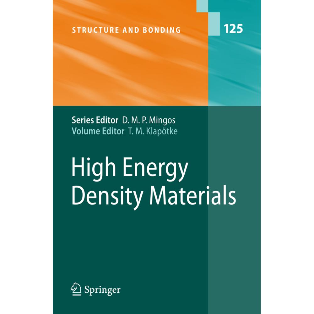 Thumbnail - High Energy Density Materials, Fachbücher von Thomas M. Klapötke