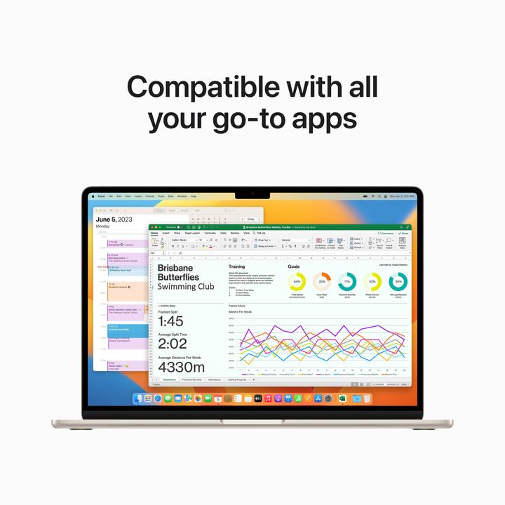 Productafbeelding Apple MacBook Air – 2023 (15", M2, 16 GB, 1000 GB, CH)