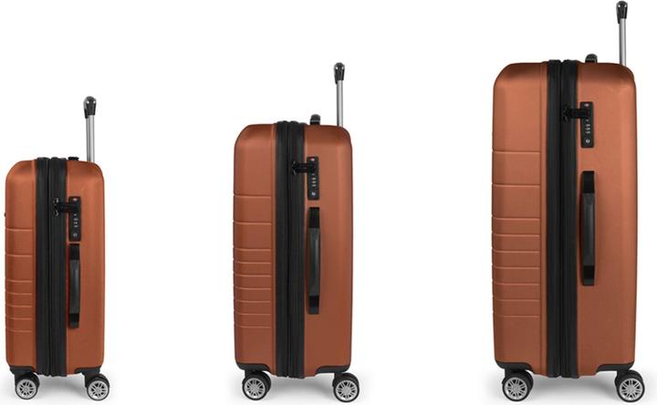 Immagine prodotto Gabol Set di valigie Escape a 4 ruote 3 pezzi con piega elastica (220 l)