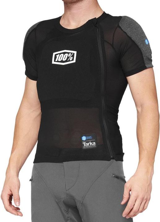 100% Tarka Protection Weste - black (XXL, Brustprotektor, Rückenprotektor, Einzelstück)