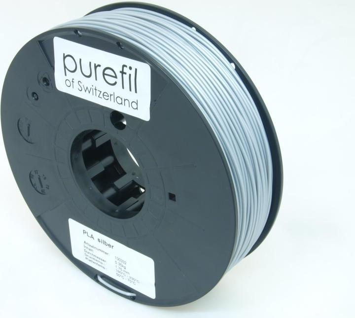 Image du produit Purefil Filament (PLA, 1.75 mm, 350 g, Argent)