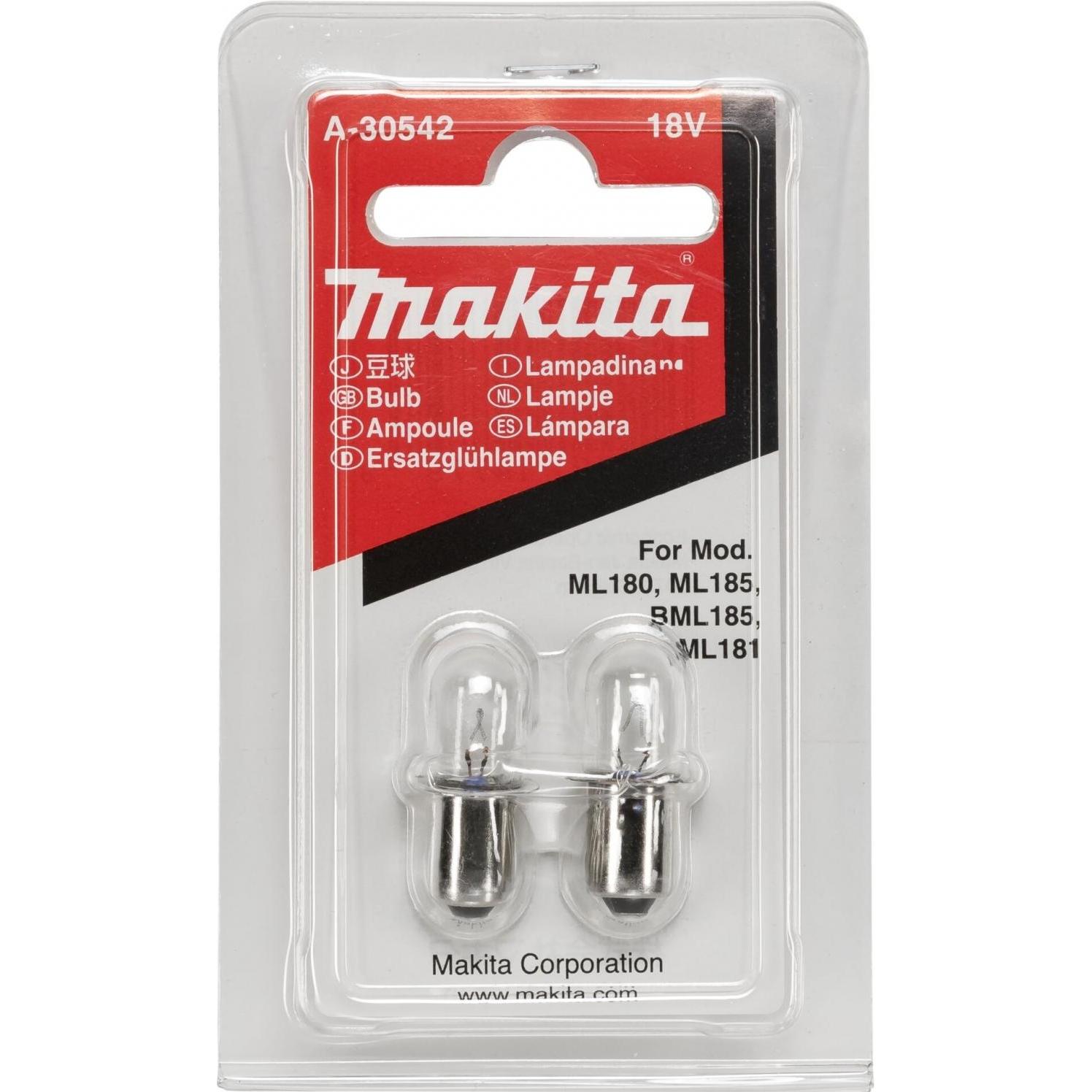 Thumbnail - Makita, Arbeitsleuchte, Glühlampe 18V A-30542