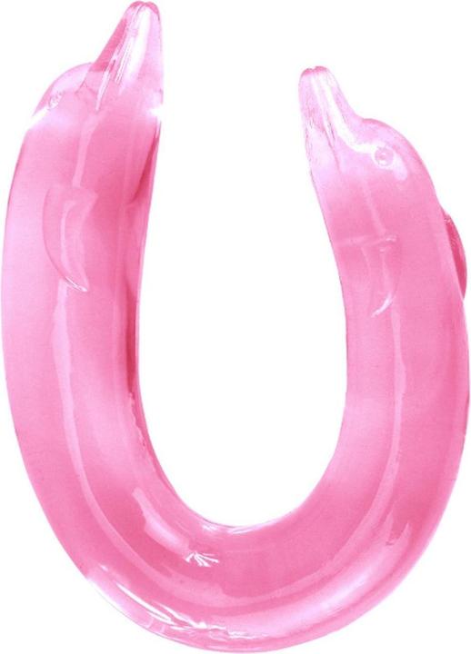 Actual product image Lovetoy BAILE- DOUBLE DOLPHIN, Bendable blue