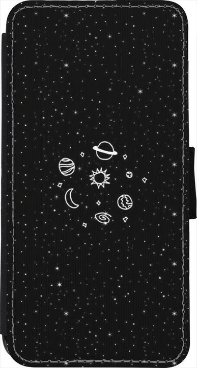 Actual product image PhoneLook Cover Wallet black Space Doodle (Apple iPhone 7)