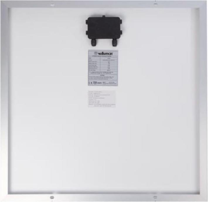 Produktbild Velleman POLYKRISTALLINES SOLARMODUL - 60 W - 12 V (60 W, 4.60 kg)