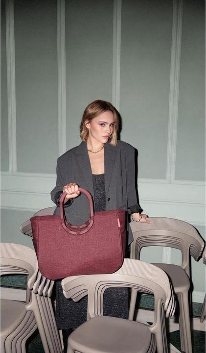 Produktbild reisenthel loopshopper L twist maroon