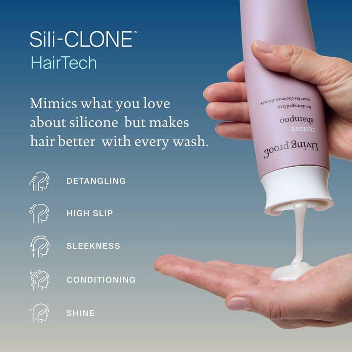 Produktbild Living Proof Restore Shampoo 236ml (Flüssiges Shampoo, 236 ml)