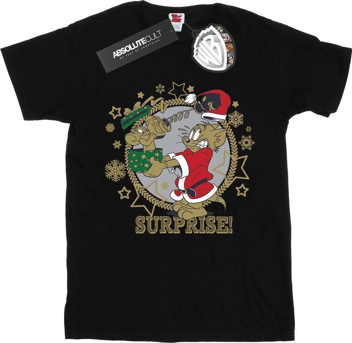 Image du produit Tom & Jerry - T-shirt CHRISTMAS SURPRISE - Femme (M)